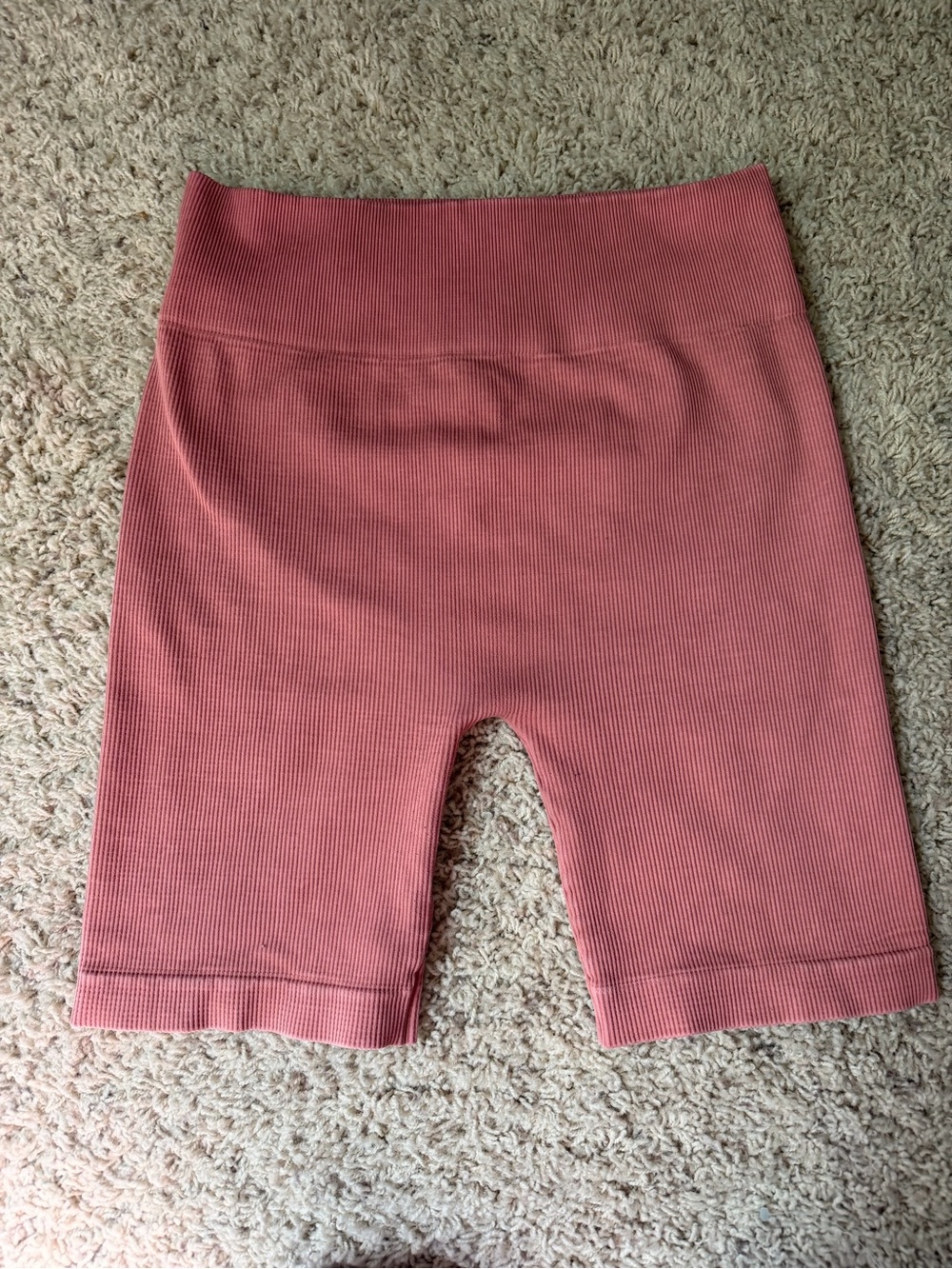 Mahina ribbed biker shorts
